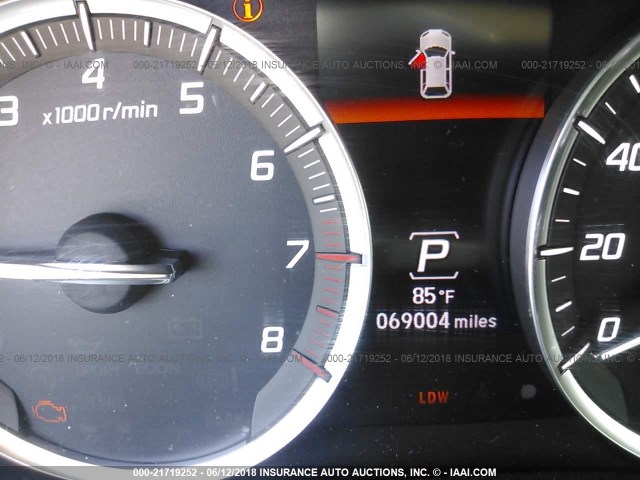 5FRYD4H46EB035879 - 2014 ACURA MDX TECHNOLOGY MAROON photo 7