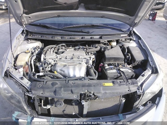 JTKJF5C76B3017288 - 2011 TOYOTA SCION TC 灰色 照片 10