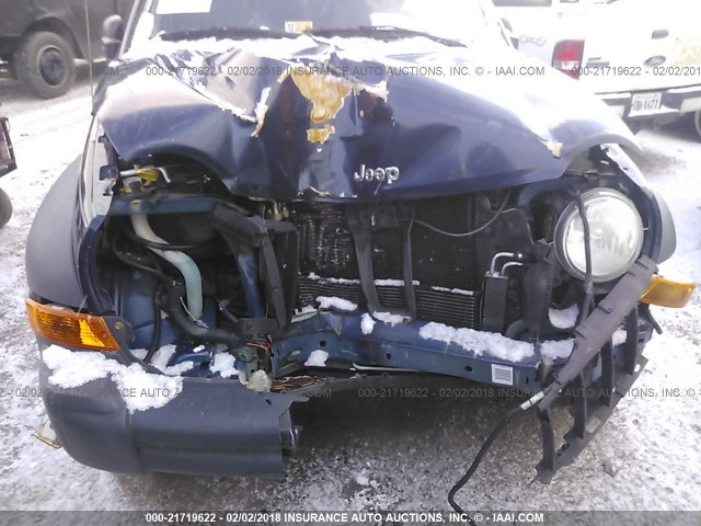 1J4GL48KX7W522462 - 2007 JEEP LIBERTY SPORT Mavi foto 6