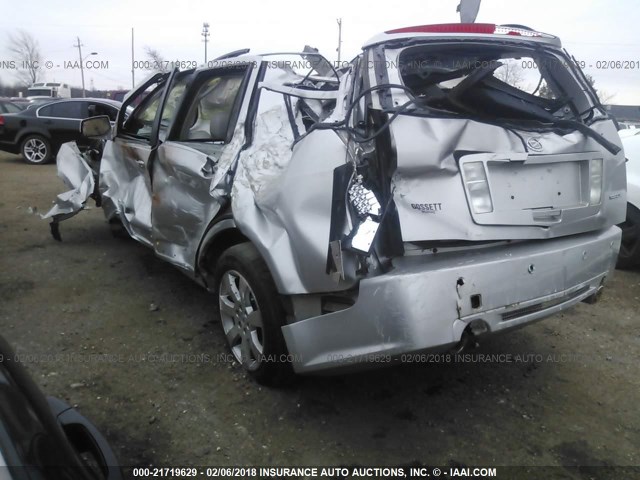 1GYEE637880178604 - 2008 CADILLAC SRX SILVER photo 3