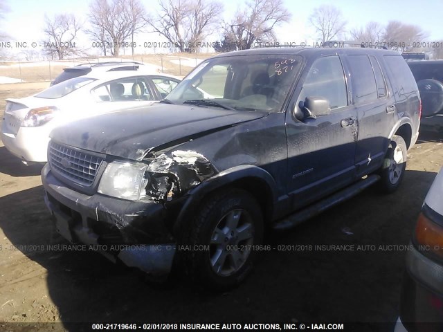 1FMZU73KX4ZB21259 - 2004 FORD EXPLORER XLT/XLT SPORT/NBX BLACK photo 2
