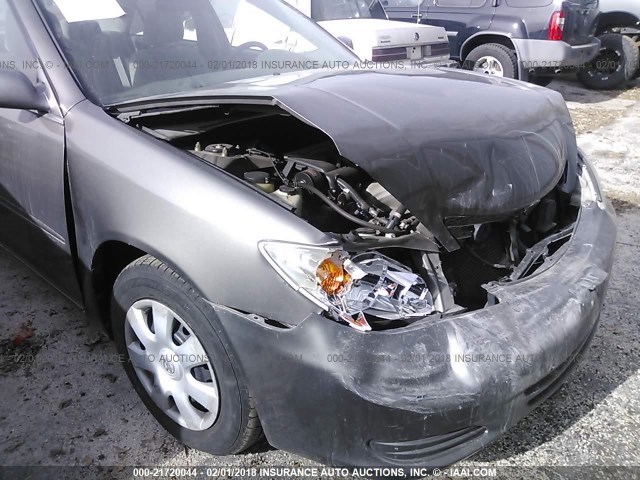 4T1BE32KX3U698569 - 2003 TOYOTA CAMRY LE/XLE/SE GRAY photo 6