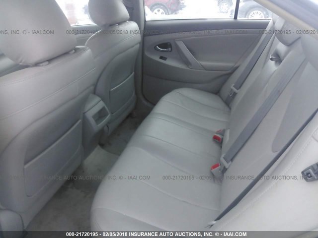 4T1BE46K79U408670 - 2009 TOYOTA CAMRY SE/LE/XLE SILVER photo 8