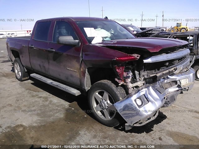 1GC1KVE83FF171079 - 2015 CHEVROLET SILVERADO K2500 HEAVY DUTY LT MAROON photo 1