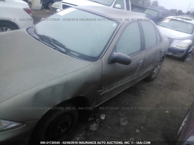 1G1JF5245Y7216003 - 2000 CHEVROLET CAVALIER LS GOLD photo 6