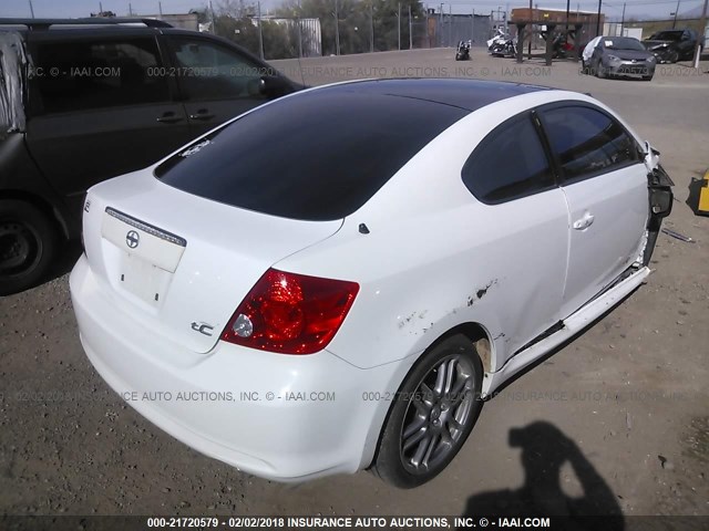 JTKDE177770169317 - 2007 TOYOTA SCION TC 白色 照片 4