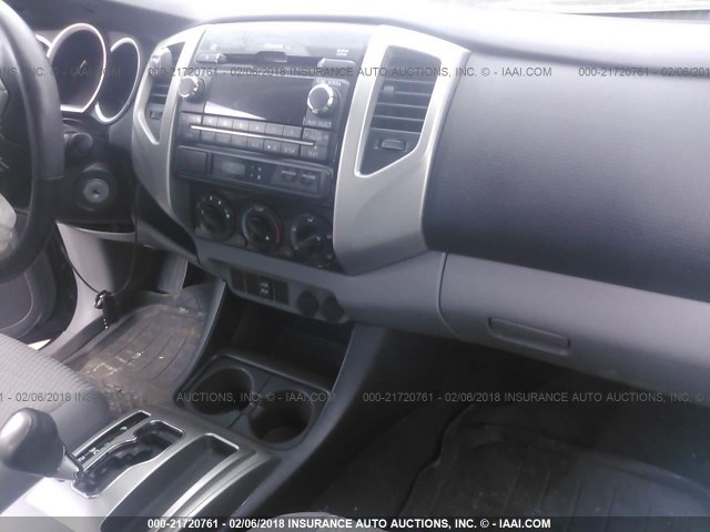 5TFJX4GNXCX009616 - 2012 TOYOTA TACOMA DOUBLE CAB ნაცრისფერი ფოტო 5