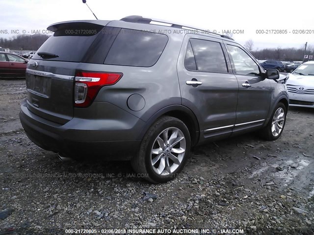 1FM5K7F82DGB02897 - 2013 FORD EXPLORER LIMITED Boz foto 4