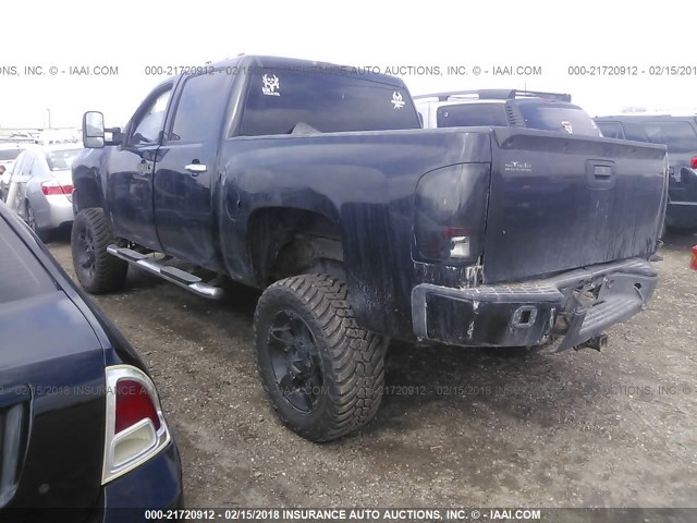 3GCPCSE03DG126896 - 2013 CHEVROLET SILVERADO C1500 LT Schwarz Foto 3