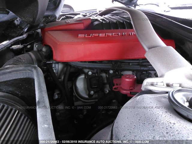 2G1FL1EP8D9803687 - 2013 CHEVROLET CAMARO ZL1 黑色 照片 10