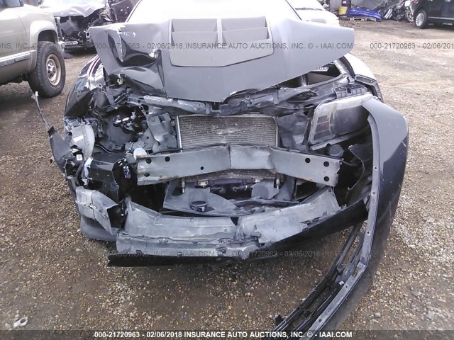 2G1FL1EP8D9803687 - 2013 CHEVROLET CAMARO ZL1 黑色 照片 6