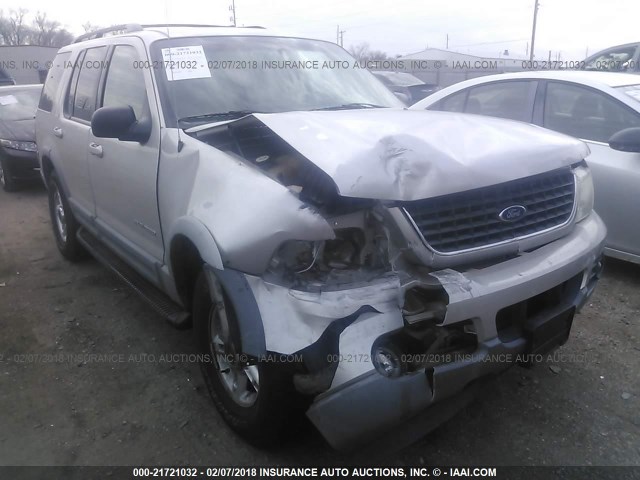 1FMZU73E82UC86568 - 2002 FORD EXPLORER XLT SILVER photo 1