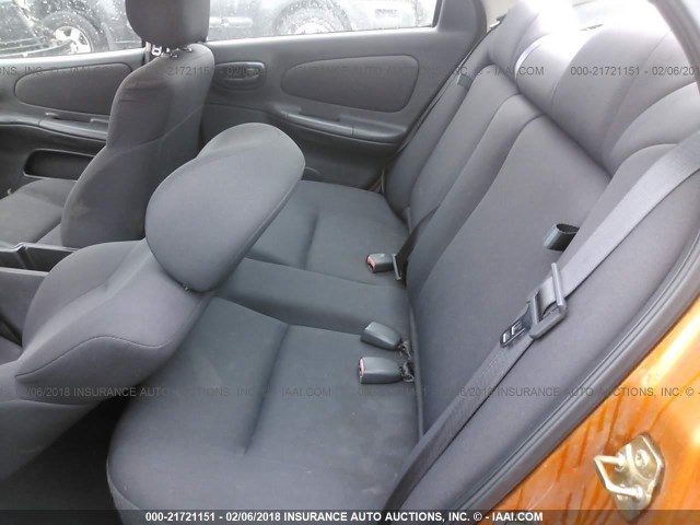 1B3ES56CX5D242097 - 2005 DODGE NEON SXT ORANGE photo 8