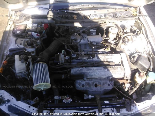 JH4DC435XVS007989 - 1997 ACURA INTEGRA LS SILVER photo 10