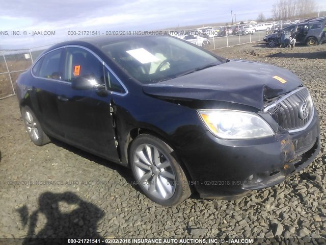 1G4PT5SV9D4179161 - 2013 BUICK VERANO PREMIUM BLACK photo 1