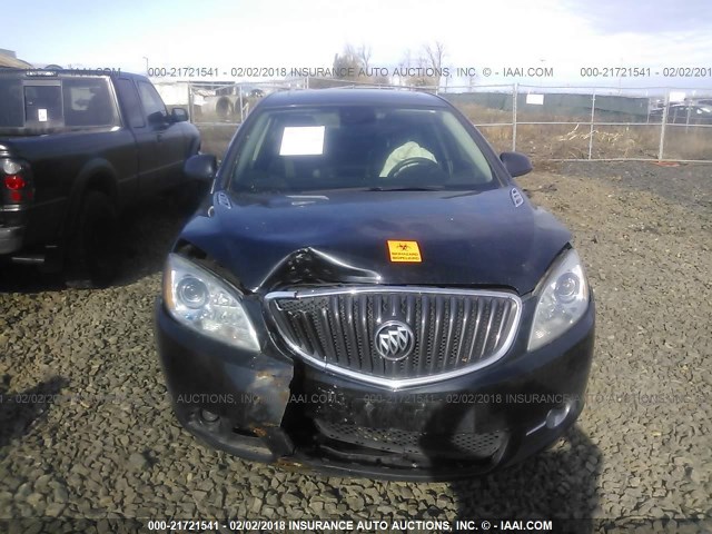 1G4PT5SV9D4179161 - 2013 BUICK VERANO PREMIUM BLACK photo 6