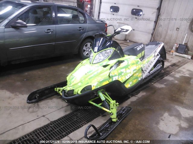 4UF11SNWXBT106122 - 2011 ARCTIC CAT 794CC  GREEN photo 2