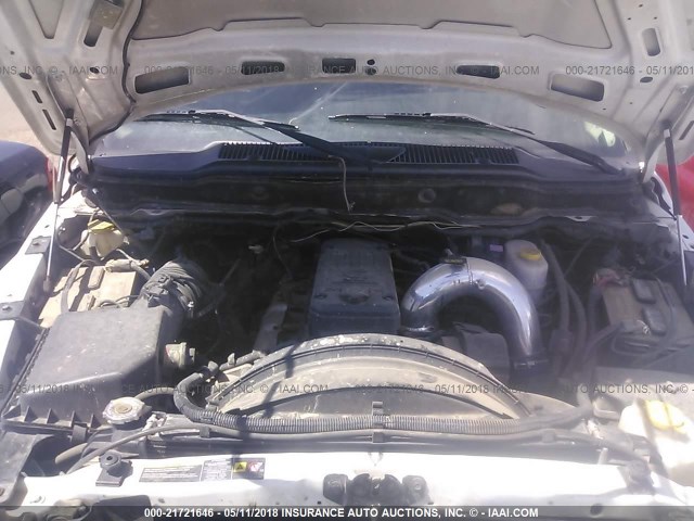 3D7KU28C44G271450 - 2004 DODGE RAM 2500 ST/SLT 白色 照片 10