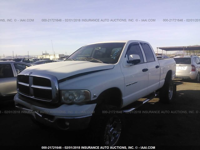 3D7KU28C44G271450 - 2004 DODGE RAM 2500 ST/SLT 白色 照片 2
