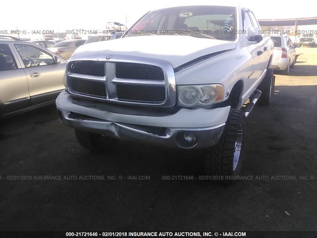 3D7KU28C44G271450 - 2004 DODGE RAM 2500 ST/SLT 白色 照片 6