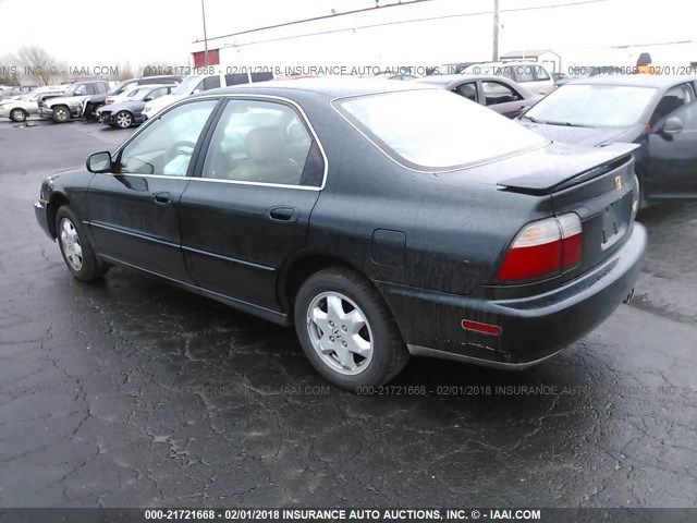 1HGCE6679VA015993 - 1997 HONDA ACCORD EX/EX-R GREEN photo 3