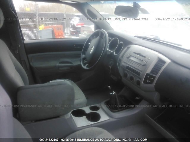 5TEUX42N58Z533826 - 2008 TOYOTA TACOMA ACCESS CAB Күміс фото 5