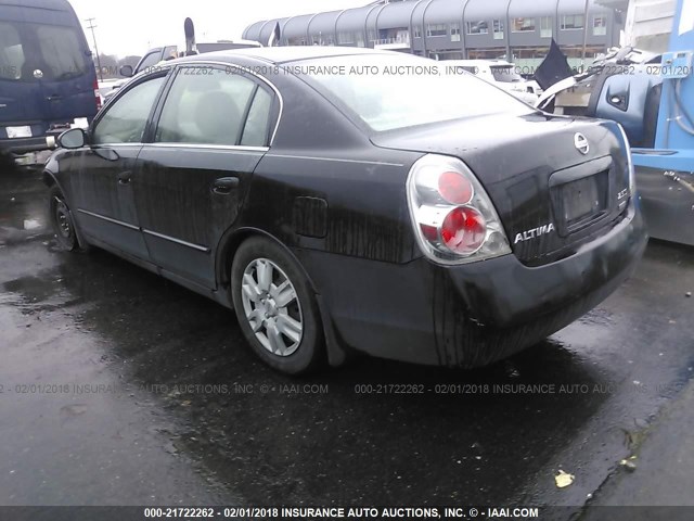 1N4AL11D26C109320 - 2006 NISSAN ALTIMA S/SL BLACK photo 3