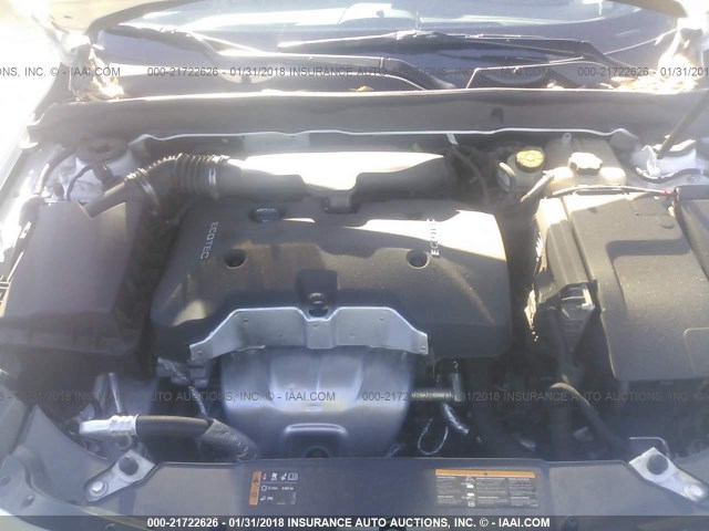 1G11C5SL3FU122474 - 2015 CHEVROLET MALIBU 1LT 白色 照片 10