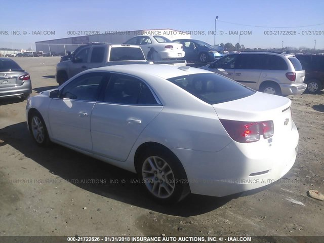 1G11C5SL3FU122474 - 2015 CHEVROLET MALIBU 1LT 白色 照片 3