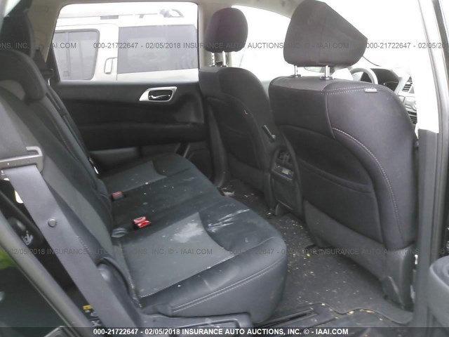 5N1DR2MN2HC668784 - 2017 NISSAN PATHFINDER S/SV/SL/PLATINUM 黑色 照片 8