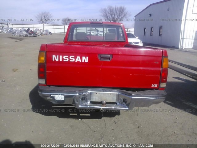 1N6SD11S3TC369454 - 1996 NISSAN TRUCK XE RED photo 8