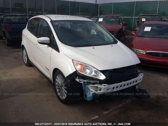 1FADP5AUXDL518395 - 2013 FORD C-MAX SE WHITE photo 1