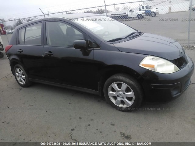 3N1BC13E69L396287 - 2009 NISSAN VERSA S/SL BLACK photo 1