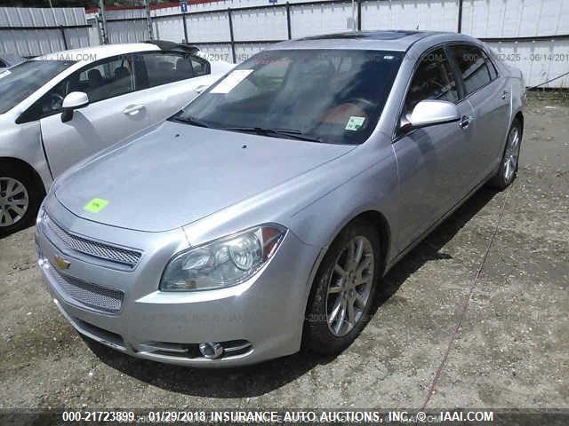 1G1ZK577X9F173383 - 2009 CHEVROLET MALIBU LTZ 银色 照片 2
