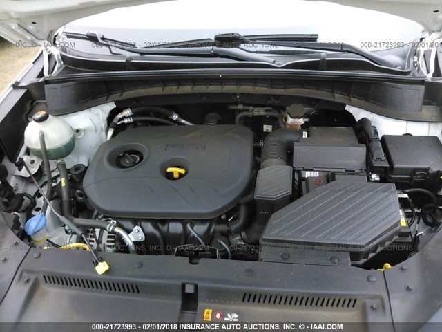 KM8J33A44GU146947 - 2016 HYUNDAI TUCSON LIMITED/SPORT AND ECO/SE WHITE photo 10