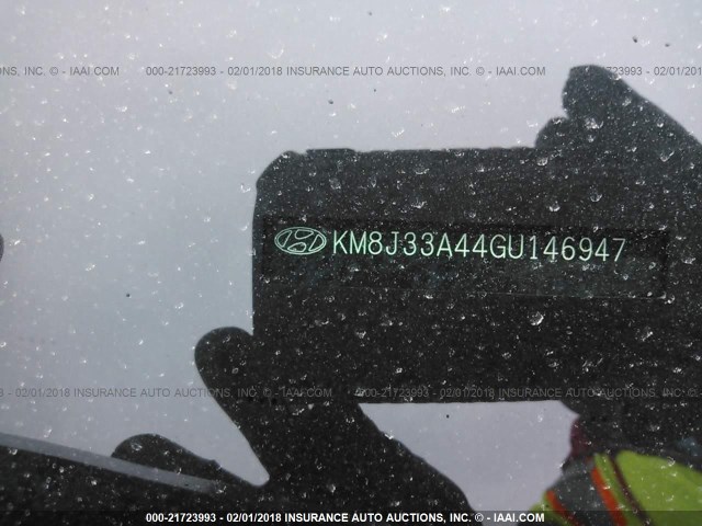 KM8J33A44GU146947 - 2016 HYUNDAI TUCSON LIMITED/SPORT AND ECO/SE WHITE photo 9