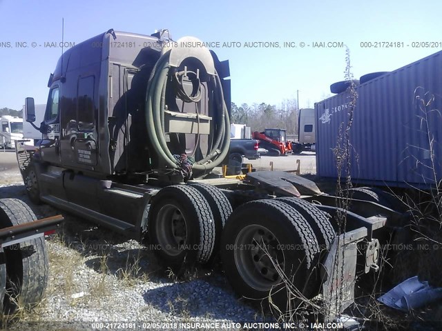 3AKJGLDV3DSFD8425 - 2013 FREIGHTLINER CASCADIA 125  MAROON photo 3