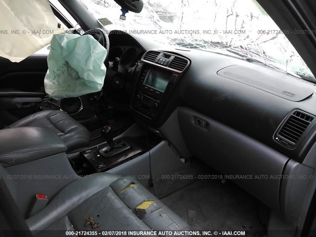 2HNYD18244H531409 - 2004 ACURA MDX GRAY photo 5