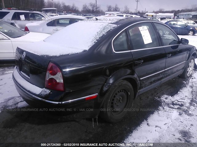 WVWRH63B93P437314 - 2003 VOLKSWAGEN PASSAT GLX 黑色 照片 4