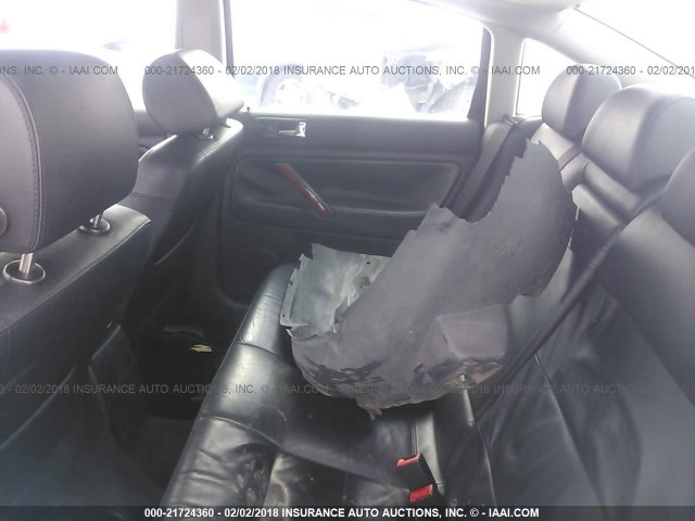 WVWRH63B93P437314 - 2003 VOLKSWAGEN PASSAT GLX 黑色 照片 8