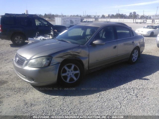 1N4AL11D26C159442 - 2006 NISSAN ALTIMA S/SL GOLD photo 2