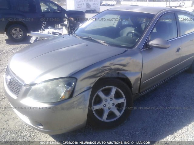 1N4AL11D26C159442 - 2006 NISSAN ALTIMA S/SL GOLD photo 6