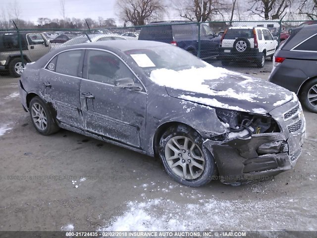 1G11C5SA7DF218902 - 2013 CHEVROLET MALIBU 1LT GRAY photo 1