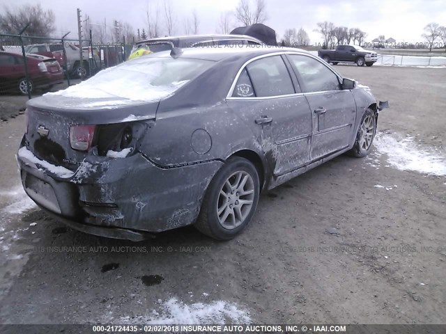 1G11C5SA7DF218902 - 2013 CHEVROLET MALIBU 1LT GRAY photo 4