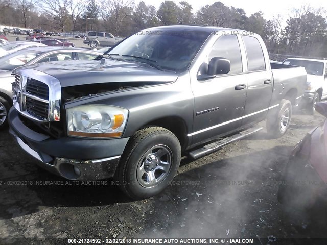 1D7HA18K96J159295 - 2006 DODGE RAM 1500 ST GRAY photo 2