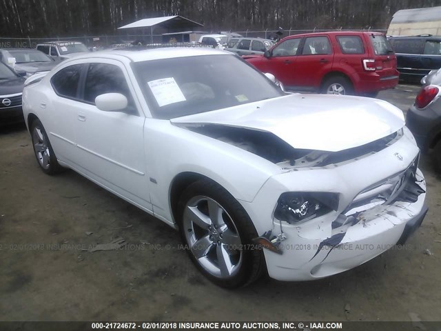 2B3CA9CVXAH268333 - 2010 DODGE CHARGER RALLYE WHITE photo 1