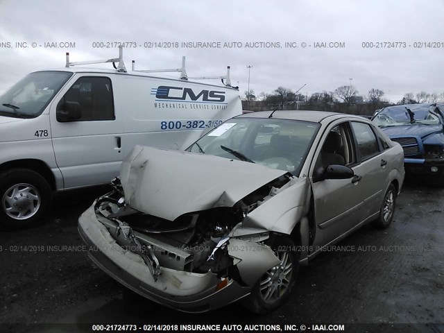 1FAFP34N77W177252 - 2007 FORD FOCUS ZX4/S/SE/SES 金色 照片 2