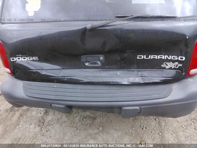 1D4HS38Z53F607288 - 2003 DODGE DURANGO SPORT BLACK photo 6