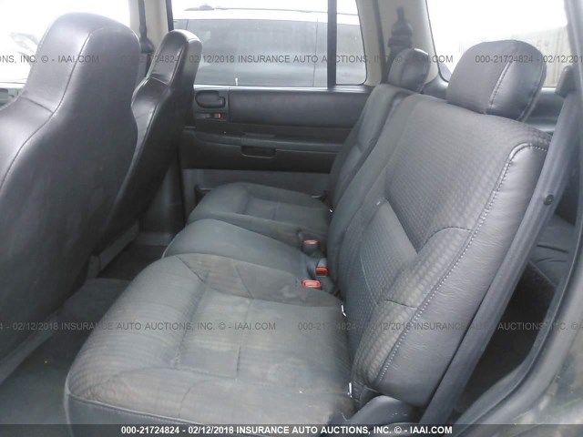 1D4HS38Z53F607288 - 2003 DODGE DURANGO SPORT BLACK photo 8