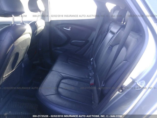 KM8JU3AC5BU172549 - 2011 HYUNDAI TUCSON GLS/LIMITED ვერცხლისფერი ფოტო 8